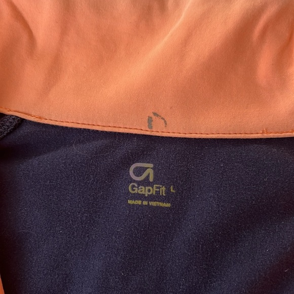 GAP Fit 1/4L Stretch Pullover. Sz L - Picture 3 of 5